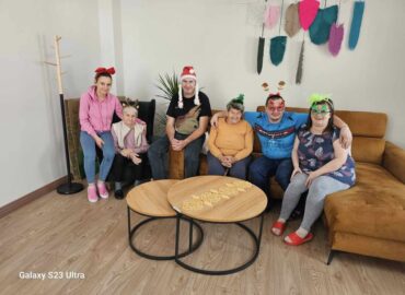 W Blunakach biało na dworze a wewnątrz naszego domu kolorowo