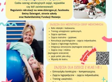 Gmina Dzierzgoń tworzy nowoczesny system edukacji