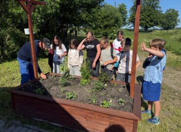 Nasz Dworek i Zielony Ogród w Blunakach tętniły życiem