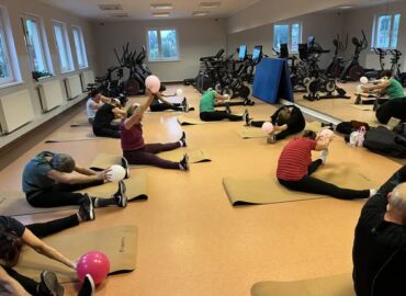 Zajęcia fitness w ramach projektu